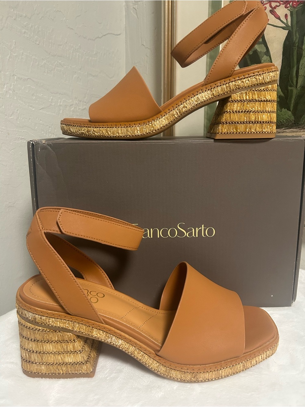 Franco Sarto Faron Heeled Sandals - Picture 4 of 9